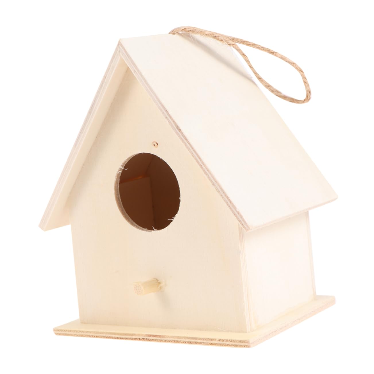 Tofficu 3 Set Pz Gabbie Per Uccelli Legno Per Diy Giocattoli Educativi Per Decorazioni Da Scrivania Kit Per Pittura E Stile 6 Pezzi * 3