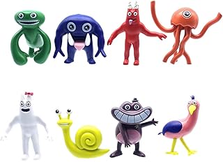OCDSLYGB 8PCS Banban Figures,Banban Garden Jumbo Josh Figures Banban Action Figure Toys Mini Figures Set Birthday Party Monster Figures