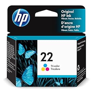HP 22- Cartucho de tinta tricolor original (C9352AN).