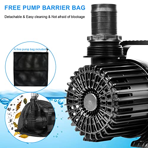 Outdoor-Large-8300gph-520W-328FT-Pond-Water-fall-Kio-Fish-Fountain-s-Garden-Pump-Submersible-IPX8-Long-328FT-Cord-Smart-er-Quieter-Duck-Yard-Patio-Ponds-Pumps-1-Barrier-Pump-Bag Outdoor Large 8300gph 520W 328FT Pond Water fall Kio Fish Fountain s Garden Pump Submersible IPX8 Long 328FT Cord Smart er Quieter Duck Yard Patio Ponds Pumps 1 Barrier Pump Bag