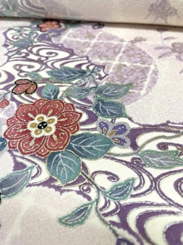 小紋 手描 加茂川染織 紋意匠 正絹 反物 小紋 手描 手染 紋意匠