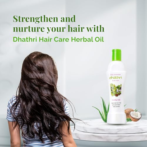 Dhathri Hair Care Herbal Oil, Ayurvedic Oil for Hair Growth, 100 ml (Pack of 2) - Image 2