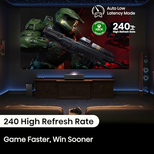 Hisense PX3-PRO Laser Cinema Triple Laser Ultra Short Throw Home Theater Projector, 80"~150", 4K UHD, Dolby Vision & Atmos, HDR10+, IMAX Enhanced, 3000 ANSI Lumens, Google TV - Image 9