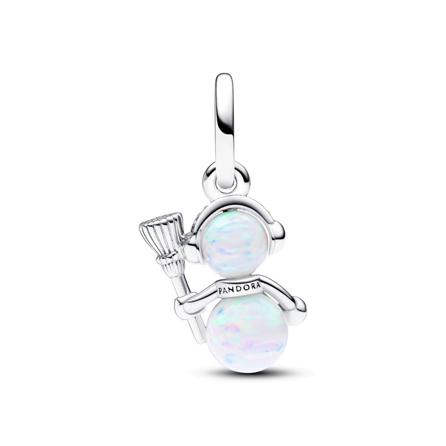 PANDORA Schillernder Schneemann Charm-Anhänger 792981C01 Anhänger