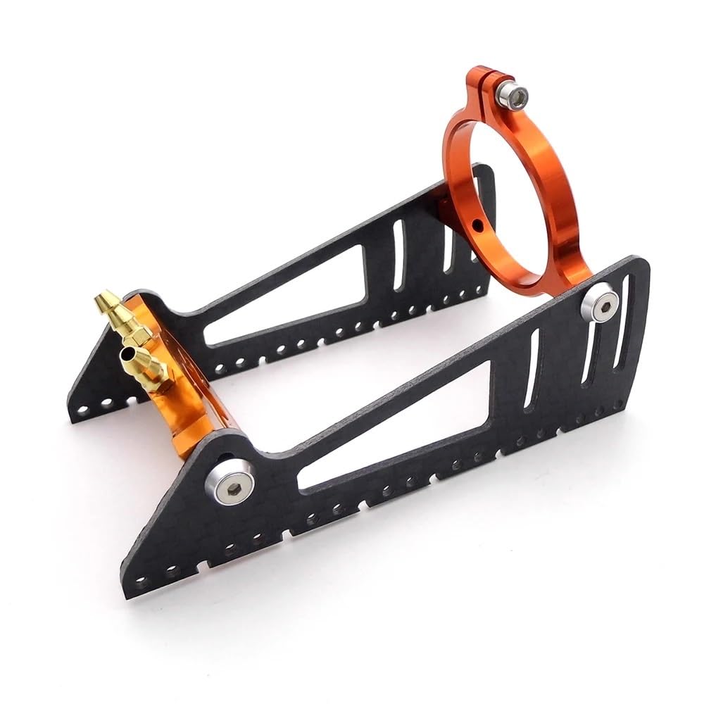 1PC 105mm*57mm Brushless 36mm 40mm Motor Mount Bracket Seat Compatible with 3660 3674 4076 RC Boat Speed Mono Oral VEE Boat Catamaran (Color : B36 Carbon Fiber)