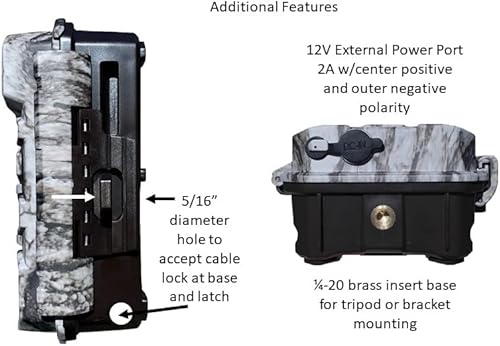 Cámara de rastreo de caza de 24 MP 1080 p 30 fps IP67 Cámara de exploración impermeable con velocidad de disparo ultra rápida y tasa de recuperación