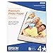 Epson Premium Photo Paper GLOSSY (13x19 Inches, 20 Sheets) (S041289),White