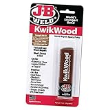 J-B Weld 8257 KwikWood Wood Repair Epoxy Putty Stick - 1 oz. (New Version)