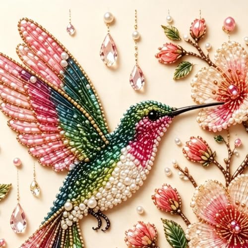 Kit de arte de perlas de 20x20 cm para decorar una sala de estar moderna 6