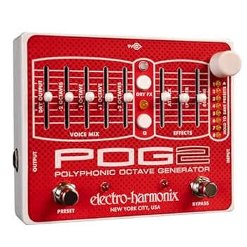 electro-harmonix POG2 未使用 Electro-Harmonix POG2 Polyphonic Octave Generator : Amazon
