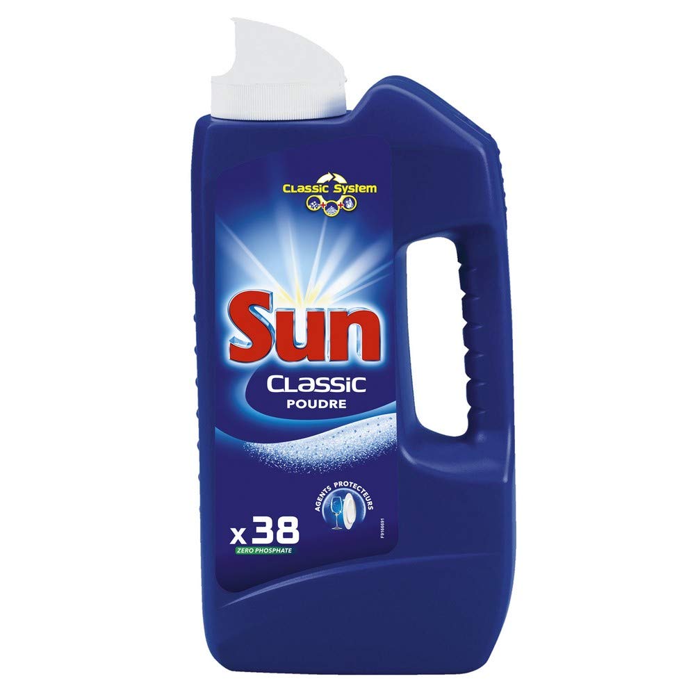Sun Poudre de Lavage Lave-Vaisselle Classic 38 Lavages
