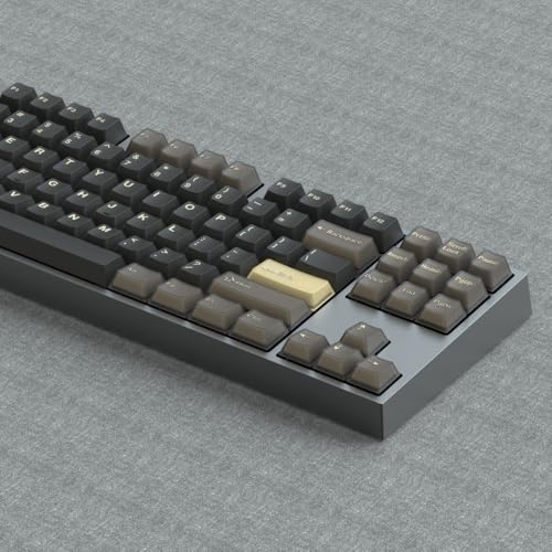 Image of Guffercty kred Cherry Profile PBT Keycaps 157 Key Set, Custom Keycaps Fit 60% /65% /75% /80% /TKL /100% Mechanical Keyboard for Office Gamers (Apes)