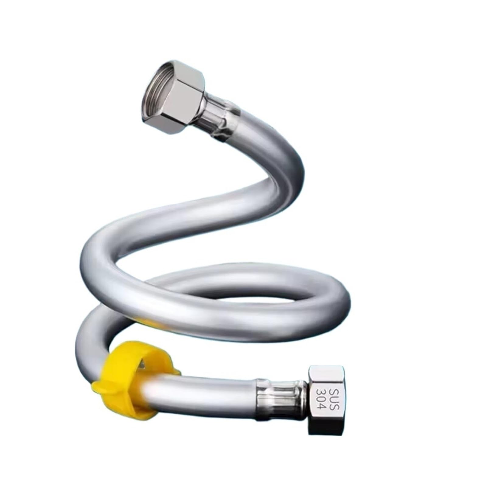 PVC Hose 20/200cm Basin&Toilet Water Weaved G1/2" Plumbing Bathroom Heater Explosion Proof Sprinkler Shower(B,80cm)