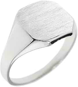 Men's Signet Rings 925 Sterling Silver Custom Engravable