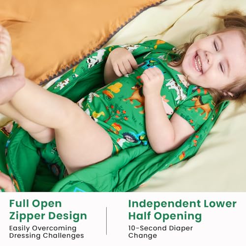 Image of Bamboo Viscose Sleep Sack for Baby, 1.0 & 0.5 Tog Wearable Blanket