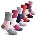 Girls Wool Socks Kids Color Block Seamless Winter Warm Socks 6 Pack