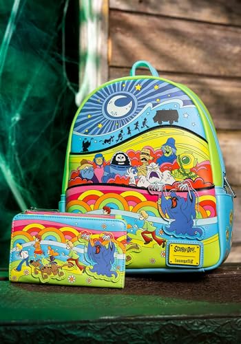 Loungefly Women's Zip Around Wallet, Multicolor2