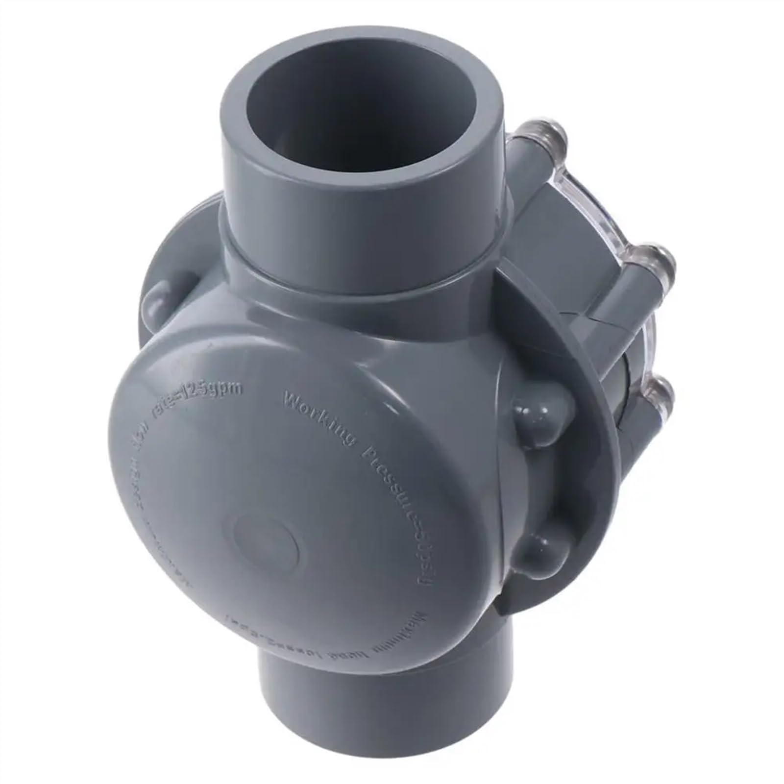Válvula de bola 2 "x1-1/2, válvula repuesto, agua sin lubricante, retención sellado positivo for piscina