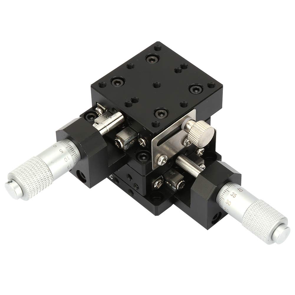 Linearer Präzisions-XY-Tisch, manueller Schiebetisch, 40 * 40 * 40 mm für die Präzisionsinspektion von Positionierungs- und Bewegungslabors für mechanische Geräte