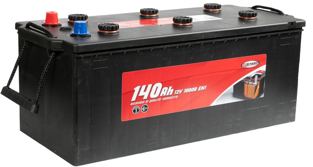 Start Batterie de camion 140Ah 12V 900A spécifique pour les pieds de camion à pôle positif gauche