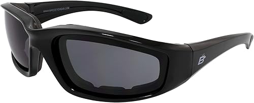 Birdz Eyewear Gafas de sol para rafting y surf y kitesurf y flotan Marco negro Birdz Eyewear Gafas de sol para rafting y surf y kitesurf y flotan Marco negro