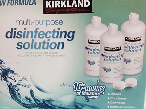 kirkland Signature Multi Puropse Disinfect Solution 3X 16 OZ by Kirkland Signature