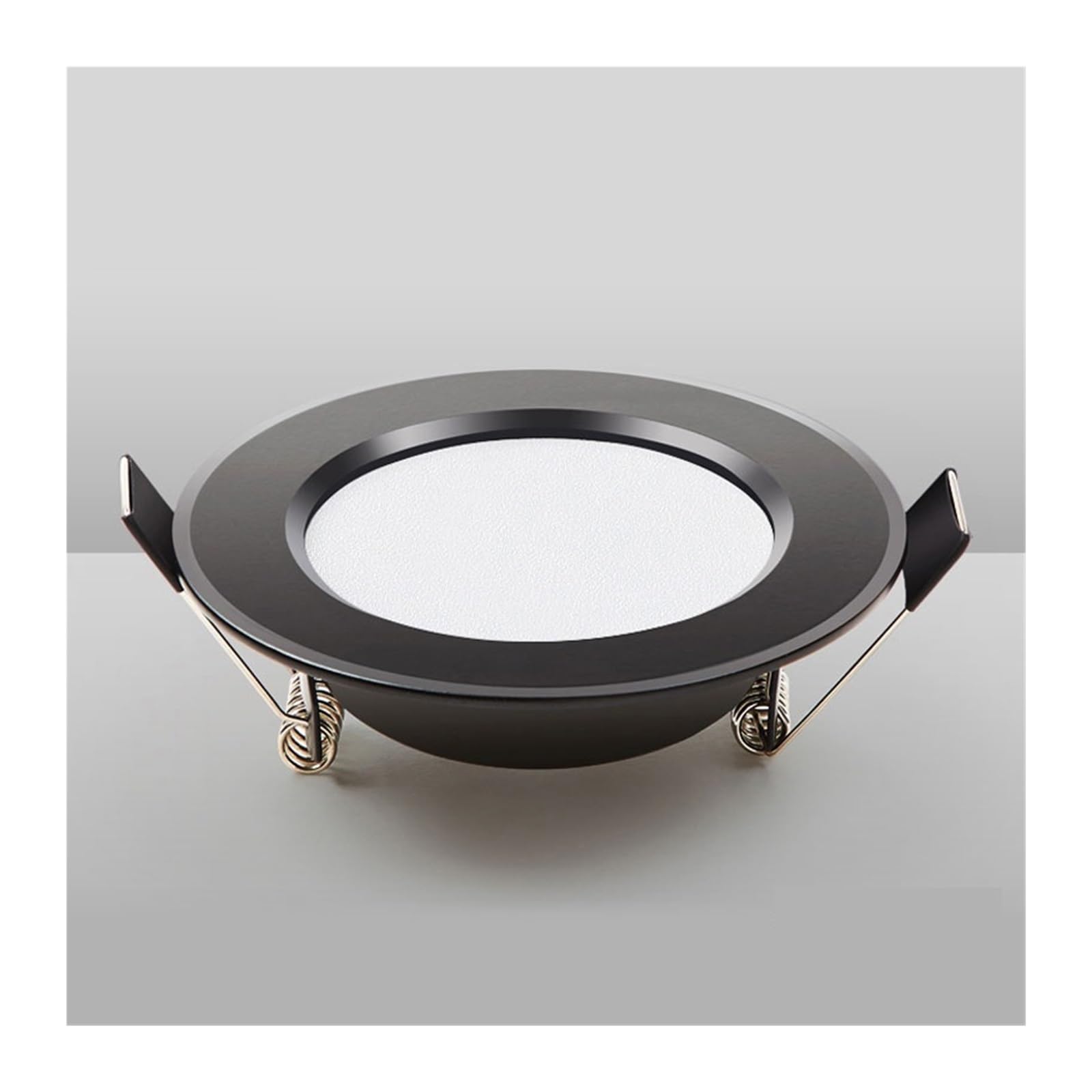 Dyyk Natural White 4000K Led Downlight 12V Waterproof Ip65 7W 9W 12W 15W 3W 5W Black Ceiling Light Spot Lamp For Bathroom Outdoor And Indoor Lighting(Color:,Size:9w 12V)