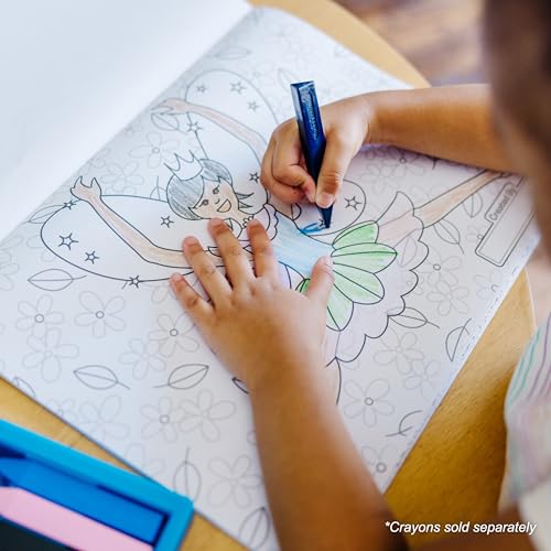 Melissa & Doug Jumbo 50-Page Kids' Coloring Pad - Horses, Hearts, Flowers, and More - FSC Certified - image 6