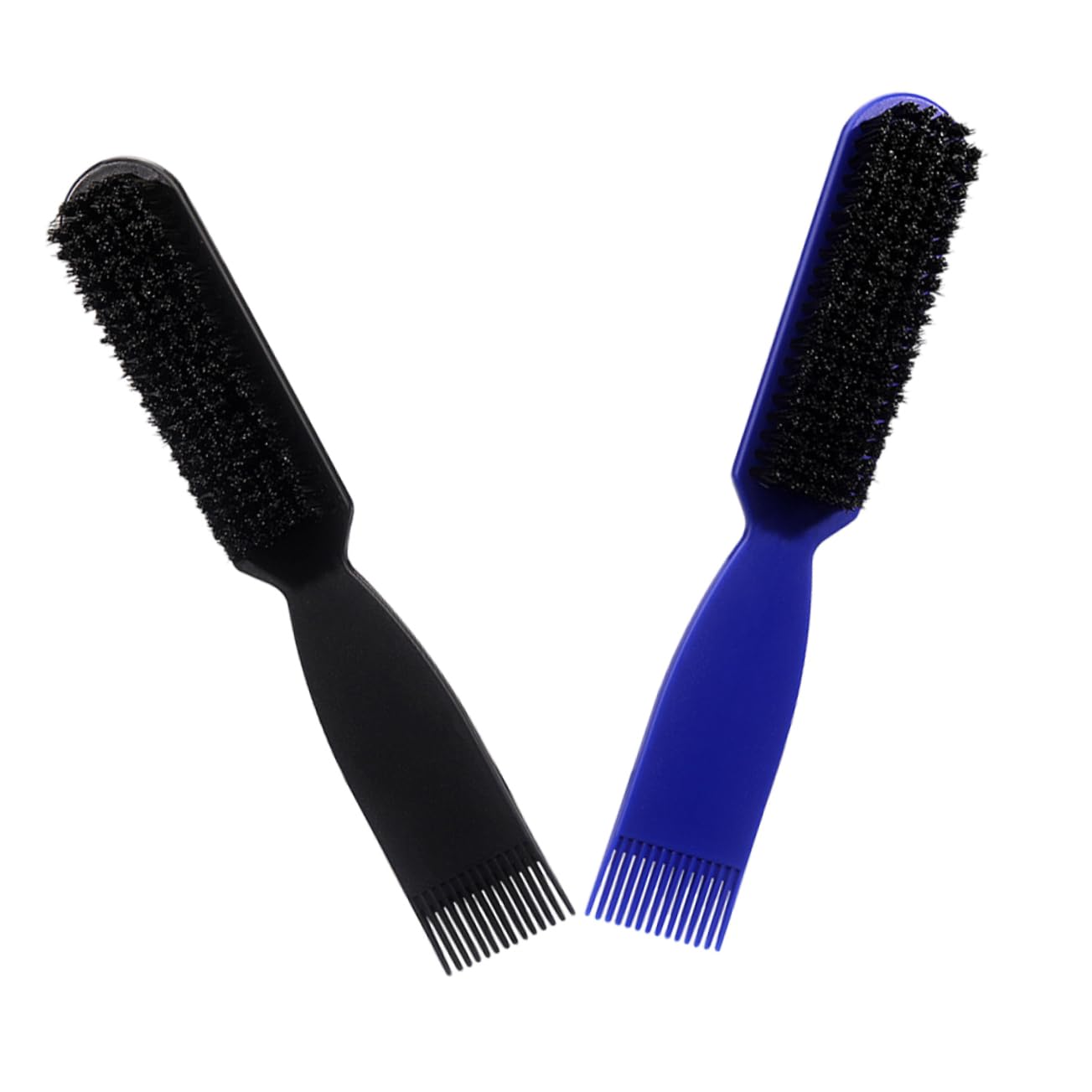 2pcs Vintage Beard Comb Men Retro Oil Brush for Grooming Styling Material for Easy Detangling for Daily Use Travel Barber Needs