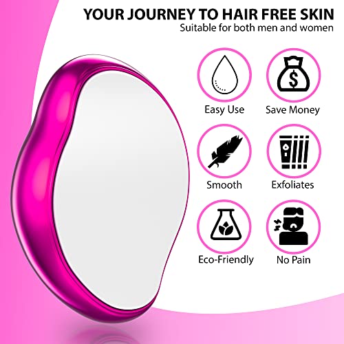 Z-Birch-Crystal-Hair-Eraser-for-Women-and-Men-1-Pc-High-Quality-Reusable-Hair-Removal-Stone-Painless-Exfoliation-with-Crystal-Hair-Remover-for-Arms-Legs-Back-Rose