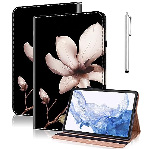 GLANDOTU Lenovo Tab M10 Plus 3rd Gen 10.6" 2022 (TB125FU/TB128FU/TB128XU) Case with Auto Sleep/Wake,Multi-View Slim Pattern Tablet Case with Stand for Lenovo Tab M10 Plus (3rd Gen) -Mandala flower