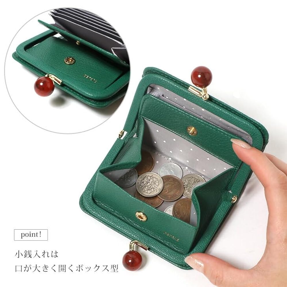 希少✨ボッテガ♡ショルダーウォレット　がま口コインケース　ゴールド金具　ピンク 希少✨ボッテガ♡ショルダーウォレット がま口コインケース