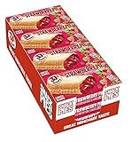 JJ's Bakery Strawberry Snack Pies, Fresh-Baked Individual Pastries, Nut-Free, Kosher Parve, 4 oz Dessert Treats (Pack of 12)