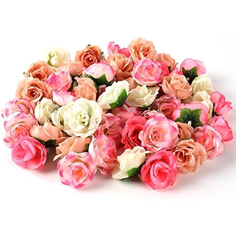 Wekuw 80 Têtes de Fleurs Artificielles Cover