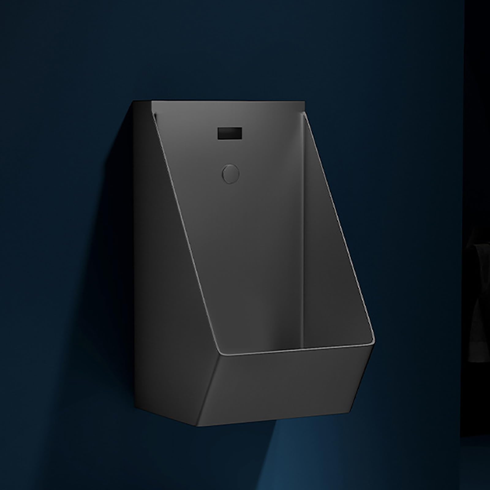 GTHTUHFD Urinals For Men Spill Proof, Stainless Steel Urinals, Bar Urinals, Urinals For Men Spill Proof Nighttime, Garage Urinal, Urinals For Men Bathroom, Outdoor Toilet,Gri,Black