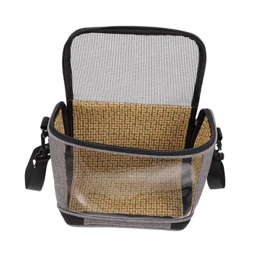 Image of Balacoo Bird Carrier Bag, Breathable Pet Travel Carrier Backpack, Parrot Cockatiel Travel Bag for Lovebirds Conures Canary & Small Animal