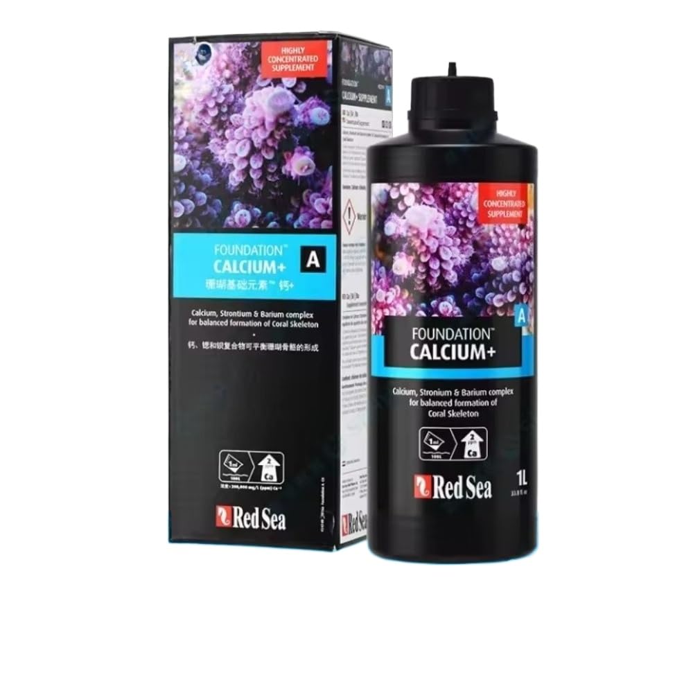 RedSea Basic Trace Elements A Contains Calcium Strontium Mixed Salt Meets Coral Needs Part Of Comprehensive Coral Conservation (1L （R22014）)