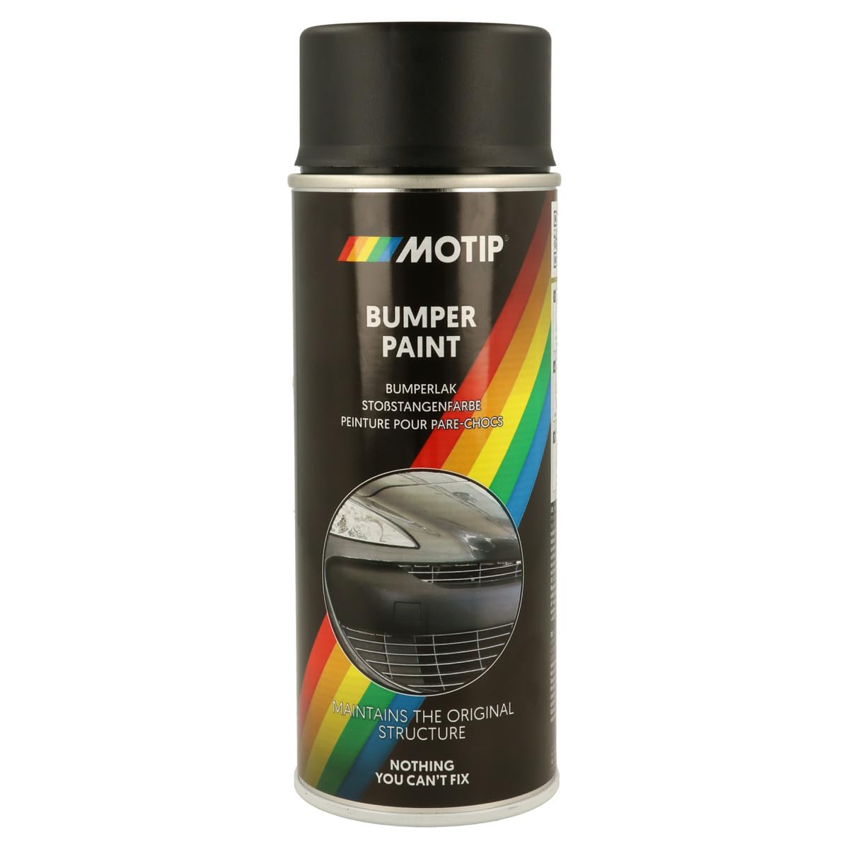 Motip Peinture Pare-​chocs - Noir - 400ml