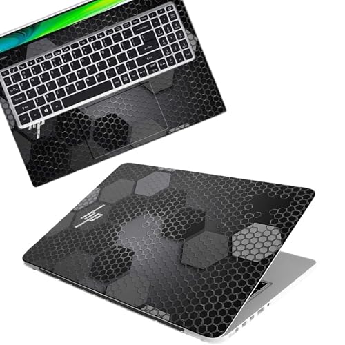 Image of DSGN 132 Full Body Laptop Skin Bubble-Free| Laminated| Removable| HD Quality Sticker for Laptops Upto 15.6 Inches Compatible with Hp