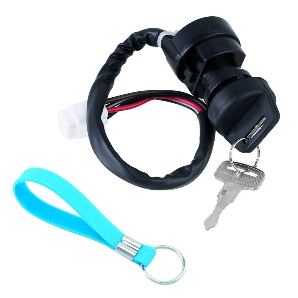 YOFMOO Ignition Key Switch Compatible with Yamaha YFZ450 YFM400 YFM450 Kodiak Grizzly 400 450 Wolverine YFZ450LE YFZ450R YFZ450SE YFZ450SP YFZ450V YFZ450W YFZ450X