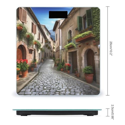 Báscula digital para baño con vidrio templado 400 lb miniatura 2