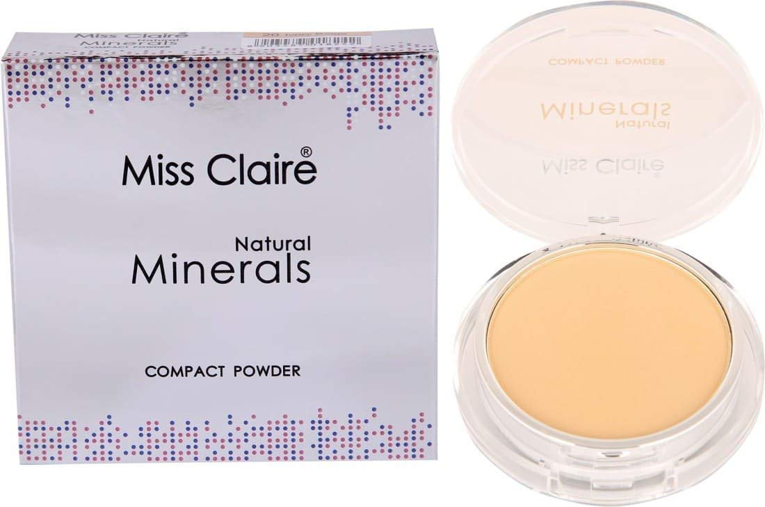 Miss ClaireNatural Mineral Compact Powder, 23 Brown, 7 g
