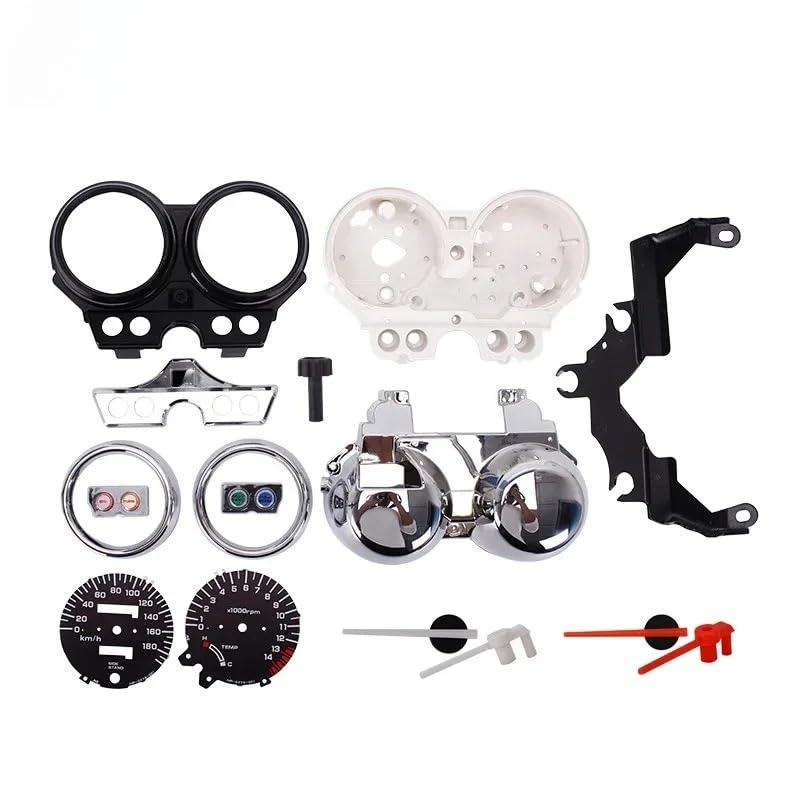 Passend für Motorradzubehör, Instrumentenkoffer-Set, für Drehzahlmessergehäuse, für Tachometer, für Messgeräteabdeckung für Honda CB400 1992 1993 1994(Just Shell Sleeve)