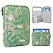 TiMOVO 9-11" Tablet Sleeve Bag for iPad 11-inch A16 2025, iPad 10.9"/10.2"| Air 11 Inch/5th/4th Gen. 10.9", Galaxy Tab A9+/A11Plus 11", Protective Bag with Pocket, Green Flower