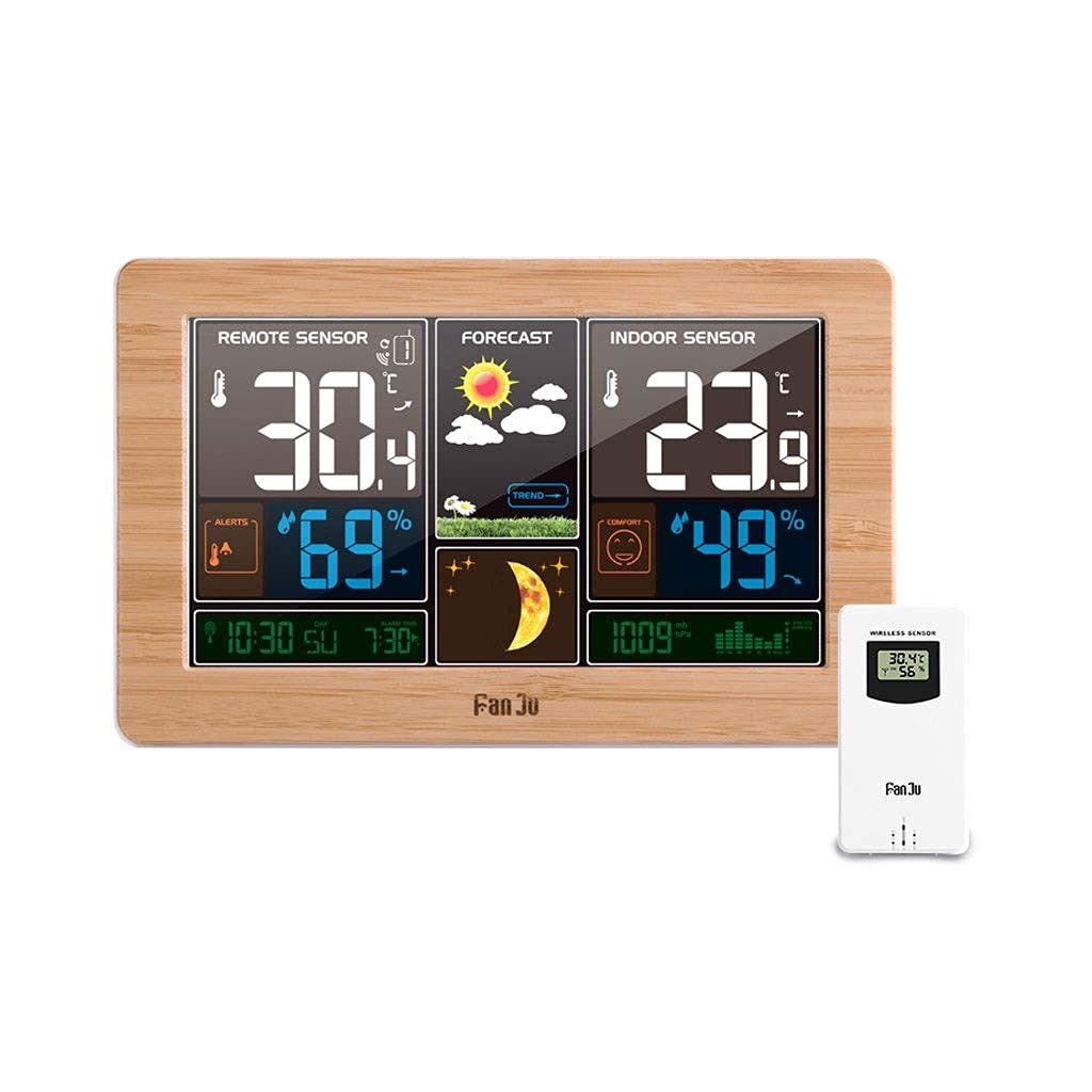 Buy Alarm Clock with Weather Stations Wireless Weather Station Indoor