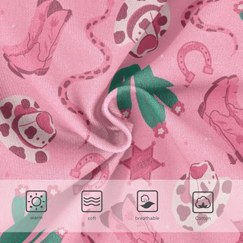 Little Girl Underwear Toddler Panties Kids Undies Cowboy Boots Soft Cotton Briefs 2T-8Y3