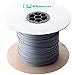 Panduit SE75P-CR8 Braided Expandable Sleeving, Polyethylene Terephthalate, Gray (100-Foot)