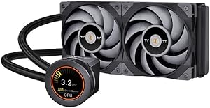 Thermaltake TOUGHLIQUID Ultra Black 240mm AIO RGB