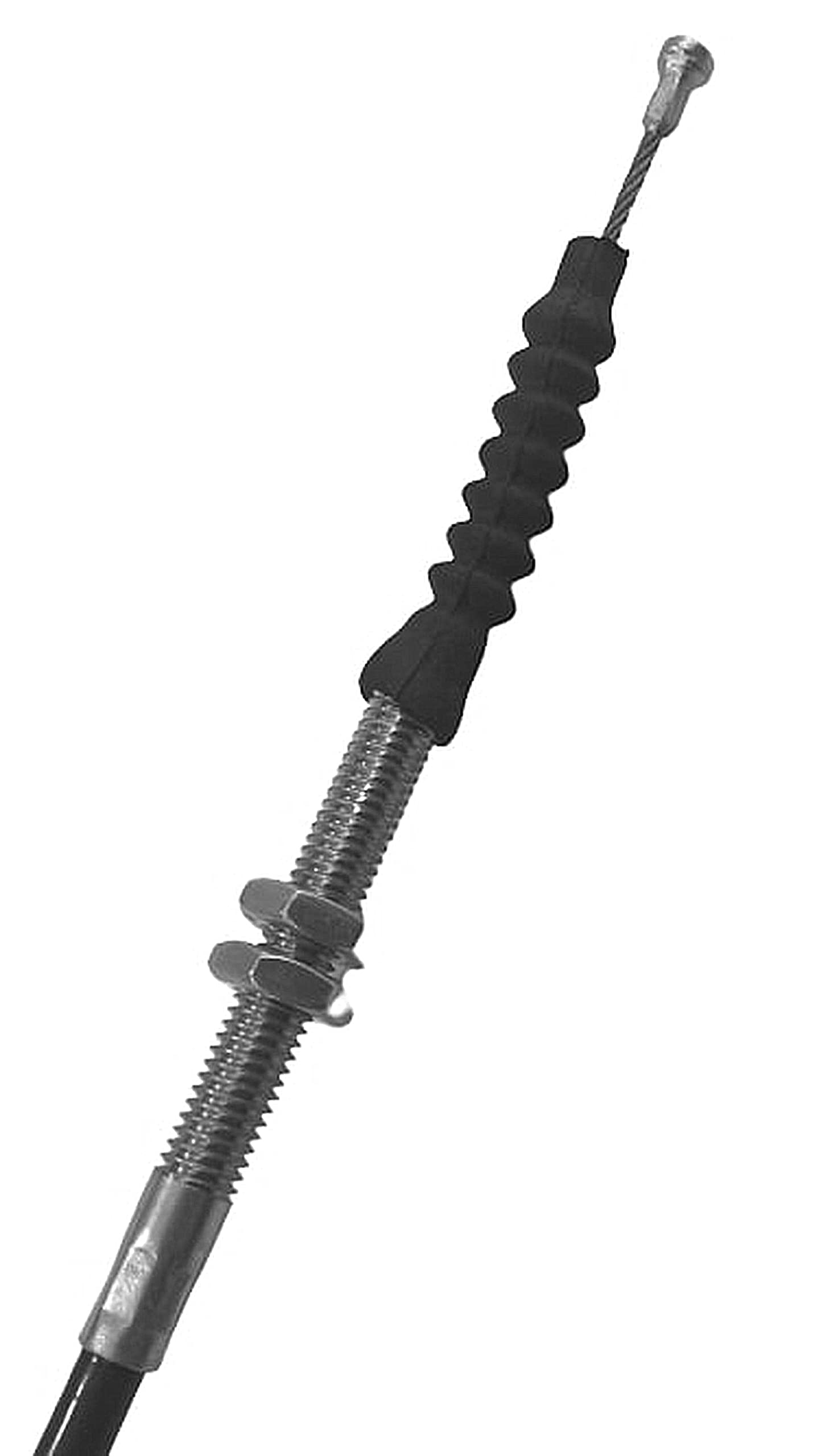 SKAER5 Cable de Embrague para Motocicleta, para Kawasaki ER-5 500 (01-06), Cable Bowden, Negro