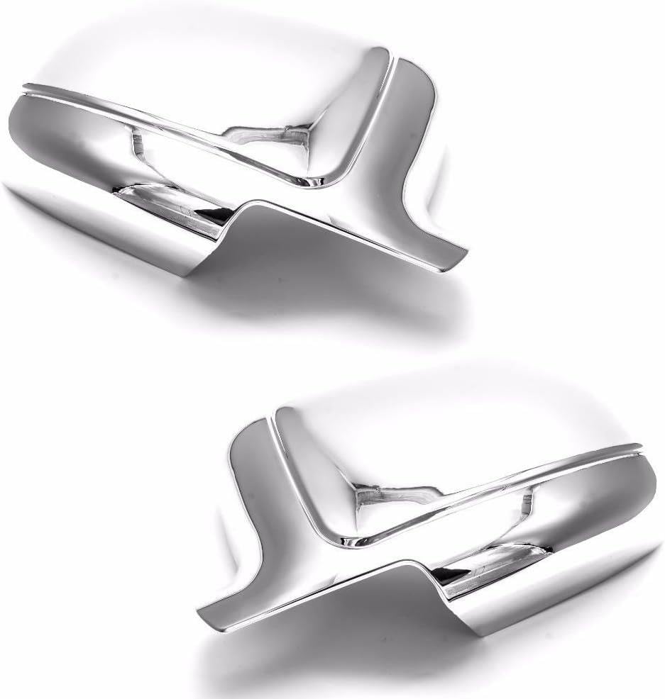 alittlepanda Cubierta de espejo de triple placa cromada compatible con Chevy Silverado 1500 1999-2006 / Sierra 1500/2500 / 3500HD / Tahoe/Suburban/Yukon/Yukon XL